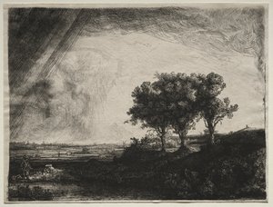 De drie bomen door James Bretherton