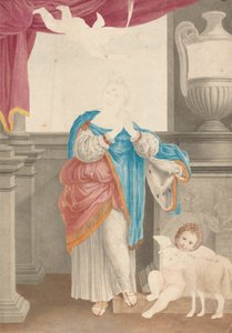 St. Agnes (naar Domenichino) door James Bruce