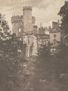 Uitzicht op Tullichewan Castle, Glasgow