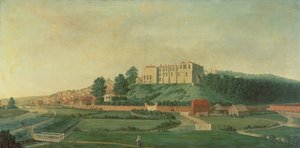 Arundel Kasteel vanuit het Oosten, ca. 1770 door James Canter