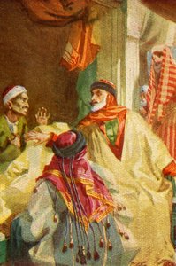 Een Palestijnse bazaar - Lucas xxii. 36