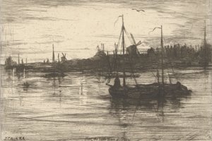 Dort, de geboorteplaats van Cuyp door James Clarke Hook