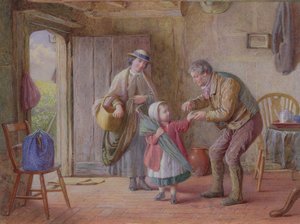 Een cent voor jezelf, c.1870 door James Clarke Waite
