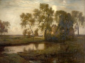 Een Moerasboerderij door James Coutts Michie