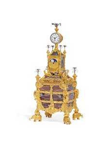 George III muzikale tafelklok, ca. 1766