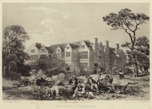 Sawston Hall, Cambridgeshire door James Dafforne