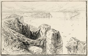 Kliffen van Normandië, nabij Etretat