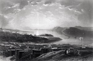 Golden Gate, vanaf Telegraph Hill, uit 