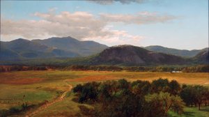 Moat Mountain en White Horse Ledge, Studie, North Conway, New Hampshire door James David Smillie