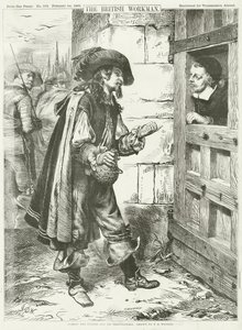 Parley de Portier en Meneer Flatterwell door James Dawson Watson