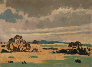 Frans landschap door James Dickson Innes