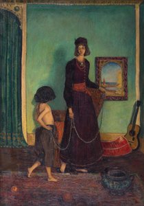De kralenketting door James Dickson Innes