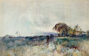 Landschap door James Douglas