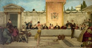 Het Banket, 1882 door James Dromgole Linton
