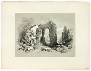 Aliscamps, W. Arles, uit Pittoreske Selecties door James Duffield Harding