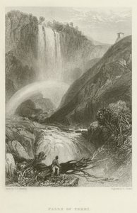 Watervallen van Terni door James Duffield Harding