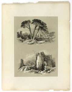 Frejus en Pennard Castle, uit Picturesque Selections