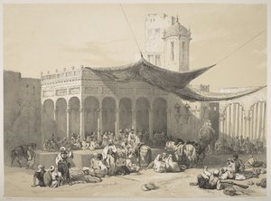 Sikh-soldaten ontvangen hun loon bij de Koninklijke Durbar, Lahore