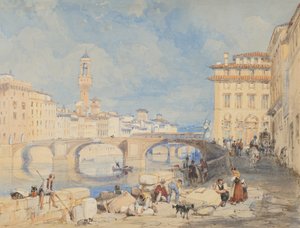 Ponte Santa Trinità, Florence, voor 1832