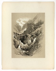Saint Gothard, W. Wasen, uit Pittoreske selecties door James Duffield Harding