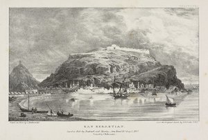 San Sebastian door James Duffield Harding