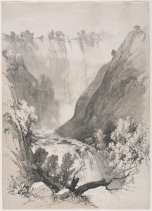 Schetsen thuis en in het buitenland: Watervallen van Terni, 1830