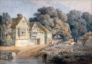 Het Ost Huis in Hastings, Sussex, 19e eeuw door James Duffield Harding