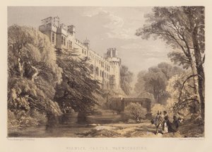 Warwick Castle, Warwickshire door James Duffield Harding