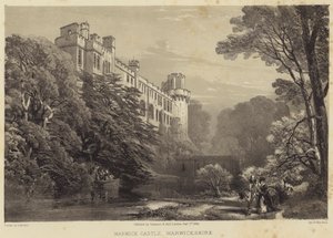 Warwick Castle, Warwickshire door James Duffield Harding
