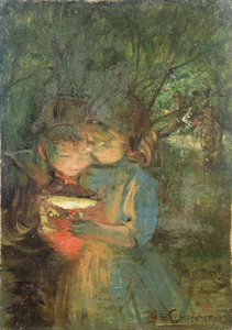 Halloween, 1893 door James Elder Christie