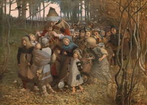 De Rattenvanger van Hamelen door James Elder Christie