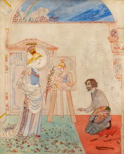 Die tröstende Jungfrau door James Ensor