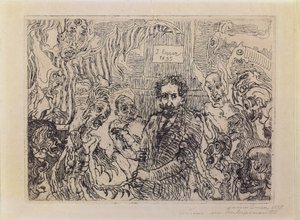 Demonen plagen mij door James Ensor
