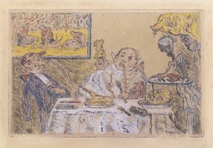 Vraatzucht door James Ensor