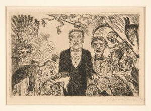 L door James Ensor