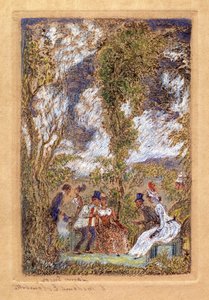 Minnetuin door James Ensor