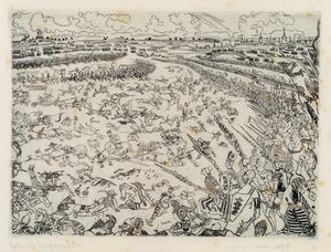 De Slag bij de Gulden Sporen door James Ensor