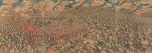 De kurassiers bij Waterloo door James Ensor