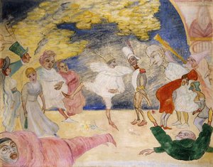 Het Fantastische Ballet door James Ensor
