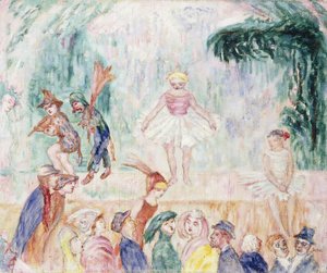 Het Kleine Theater door James Ensor