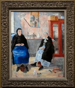De melancholische visvrouwen door James Ensor