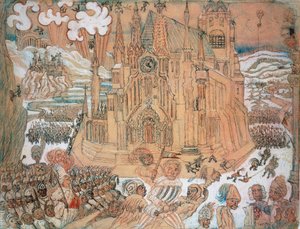 De kathedraal door James Ensor