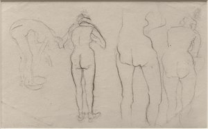 Vier Aktes door James Sidney Ensor