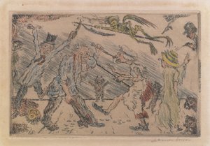 Woede door James Ensor