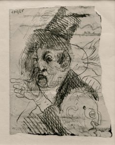 Twee hoofden en een hand door James Sidney Ensor