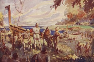 De Vikingen ontdekken Amerika