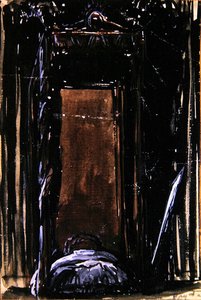 Het Bed door James Ferrier Pryde
