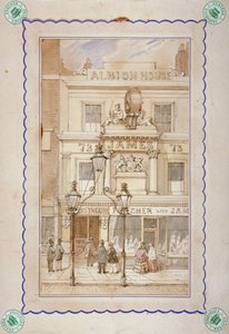 Albion House en de ingang van het Princess