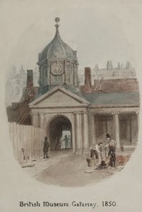 British Museum, 1850 door James Findlay