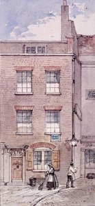 Buskruitsteeg, Londen, ca. 1850 door James Findlay